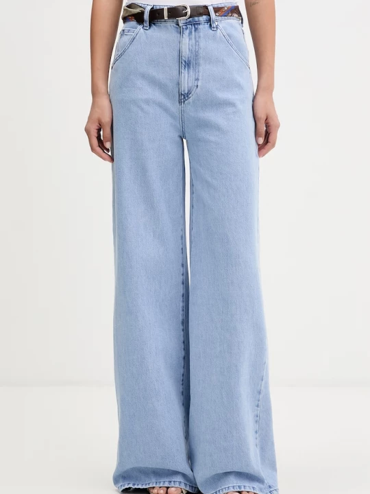 Obrázek produktu ViCOLO wide leg džíny dámské modrá