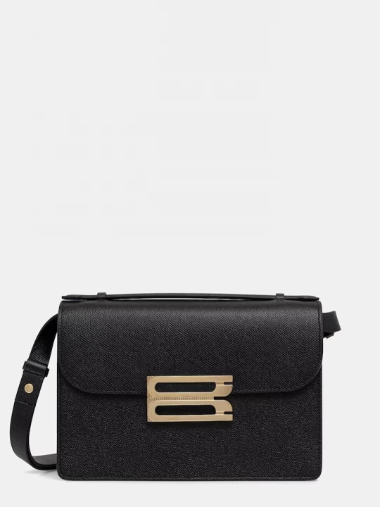 Obrázek produktu Victoria Beckham crossbody kabelka dámská kožená Dorian černá