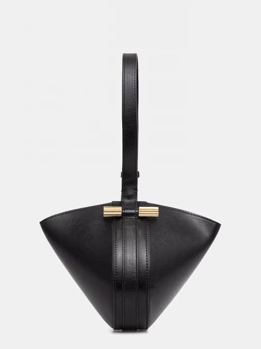 Obrázek produktu Victoria Beckham hobo kabelka dámská kožená Portofino černá