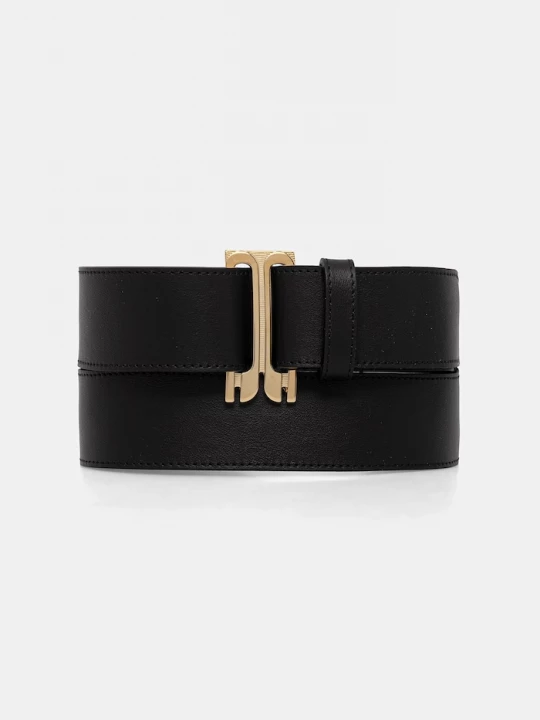 Obrázek produktu Victoria Beckham Kožený pásek Victoria Beckham Tuxedo černá