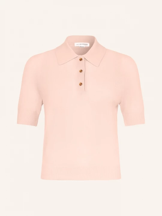 Obrázek produktu Victoria Beckham Pletené Polo Tričko barva růžového zlata