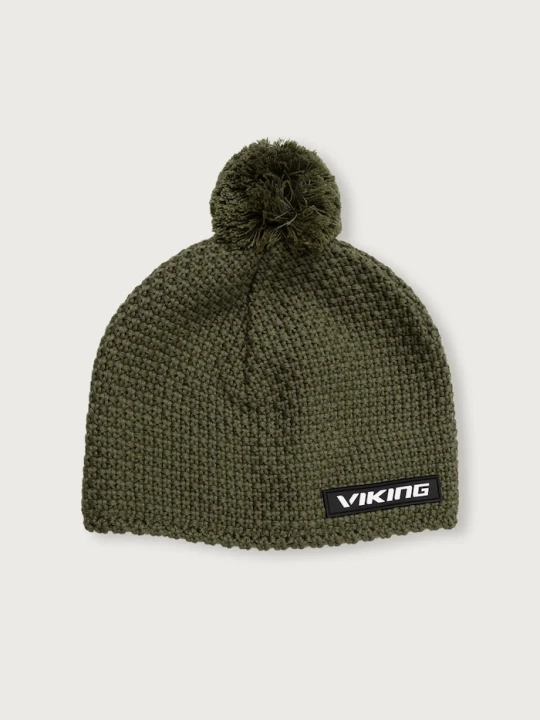 Obrázek produktu Viking čepice s bambulí s vlnou Berg Gore-Tex zelená