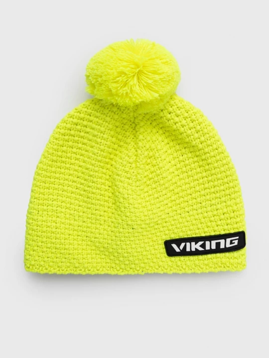 Obrázek produktu Viking čepice s bambulí s vlnou Berg Gore-Tex žlutá