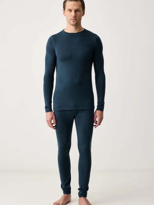 Obrázek produktu Viking set termo prádla pánské merino vlnou Meriboo Set Merino námořnická modř