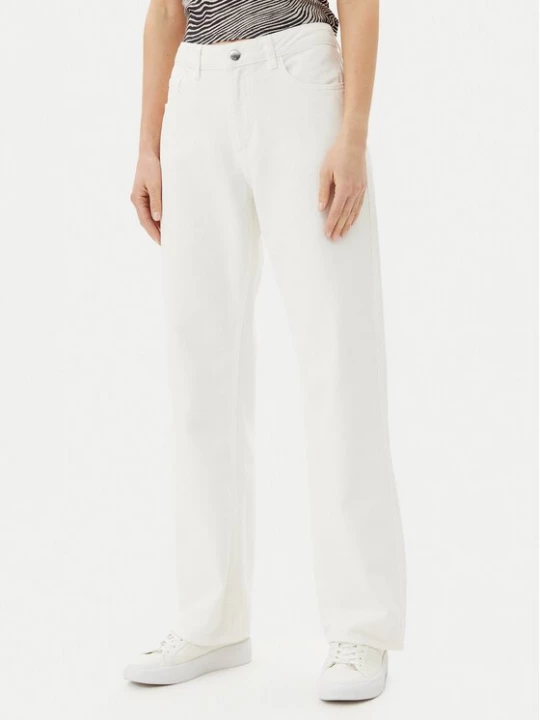 Obrázek produktu Vila Jeansy Palma 14105535 Bílá Wide Leg