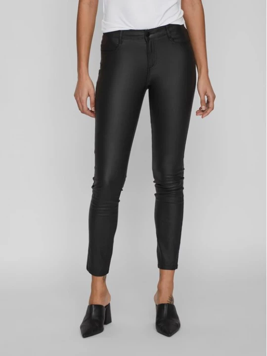 Obrázek produktu Vila Kalhoty z materiálu Commit 14036194 Černá Skinny Fit