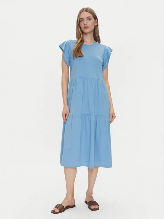 Obrázek produktu Vila Každodenní šaty Summer 14087542 Zelená Loose Fit