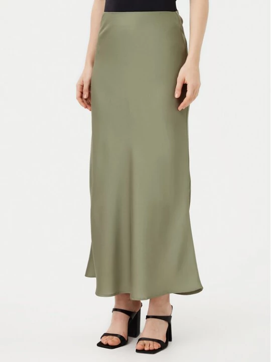 Obrázek produktu Vila Midi sukně Elliette 14084182 Zelená Regular Fit