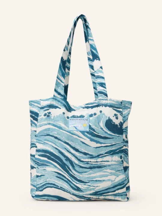 Obrázek produktu Vilebrequin Shopper Balade tmavě modrá / petrolejová / bílá