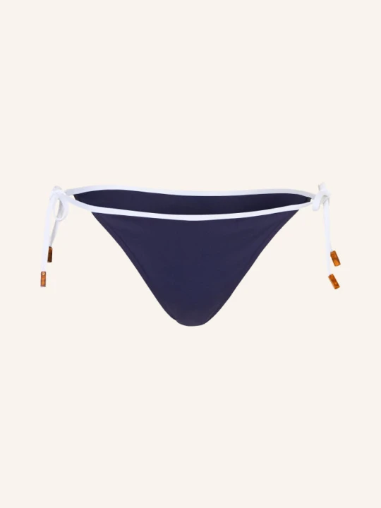Obrázek produktu Vilebrequin Trojúhelníkové Bikinové Kalhotky Flore tmavě modrá / bílá