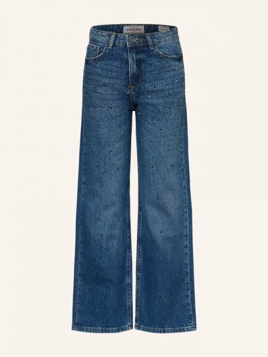 Obrázek produktu Vingino Džíny S Ozdobnými Kameny 154 blue vintage