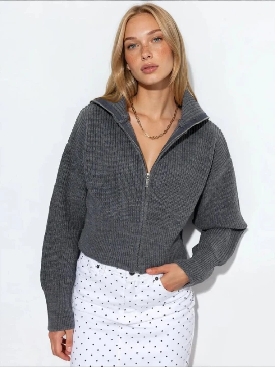 Obrázek produktu Viorna Kardigan 'Strickjacken' tmavě šedá