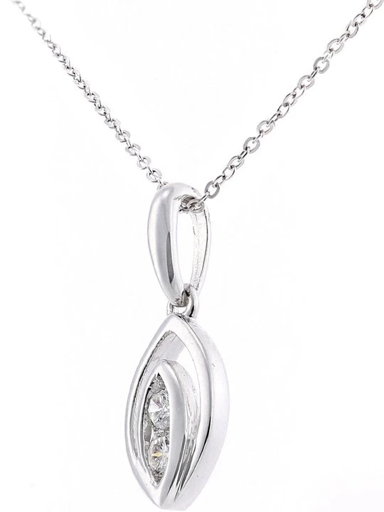 Obrázek produktu Visací přívěsek Diamant Exquis stříbrná barva