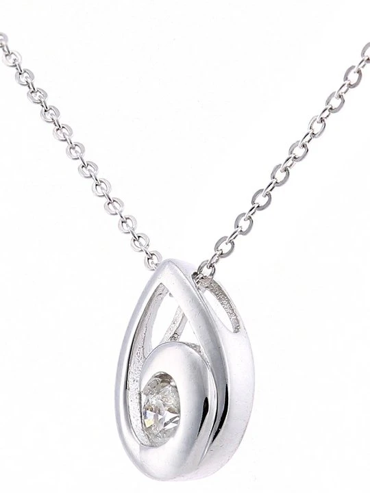 Obrázek produktu Visací přívěsek Diamant Exquis stříbrná barva