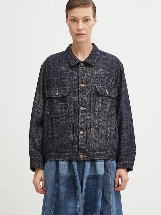 Obrázek produktu Visvim Hedvábná bunda Visvim 101x jkt námořnická modř