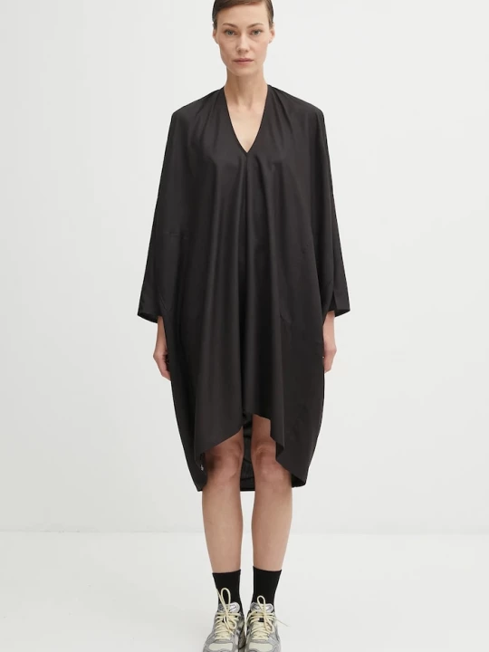 Obrázek produktu Visvim Hedvábné šaty Visvim ruana dress l/s černá
