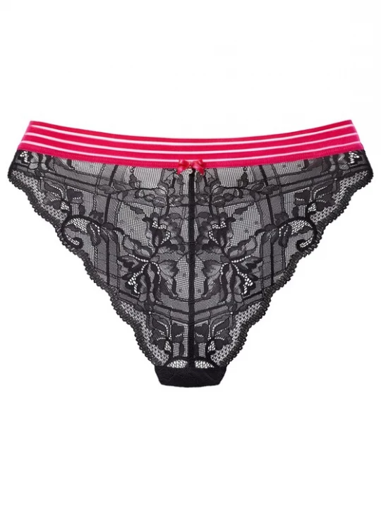 Obrázek produktu VIVANCE by LASCANA Tanga pink / černá