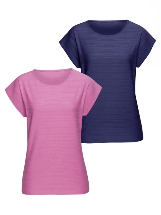 Obrázek produktu VIVANCE by LASCANA Tričko indigo / světle růžová