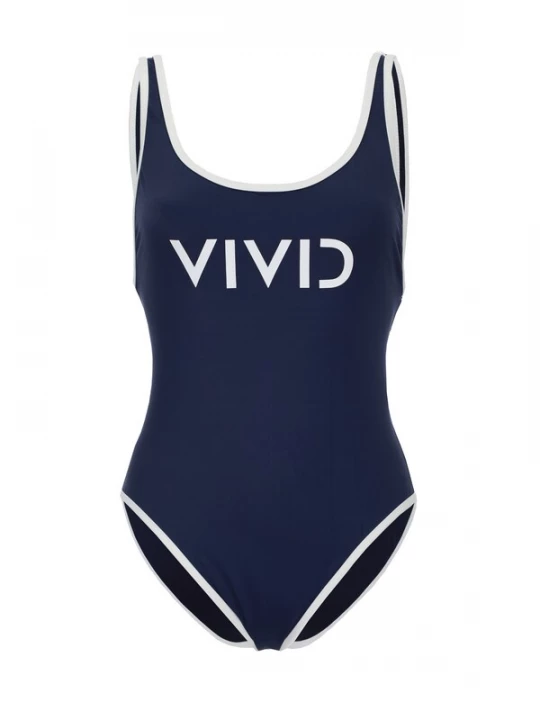 Obrázek produktu VIVID Plavky marine modrá / bílá