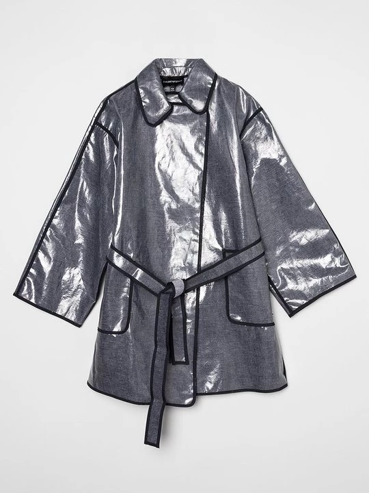 Obrázek produktu Vodotěsná bunda Emporio Armani tmavě modrá