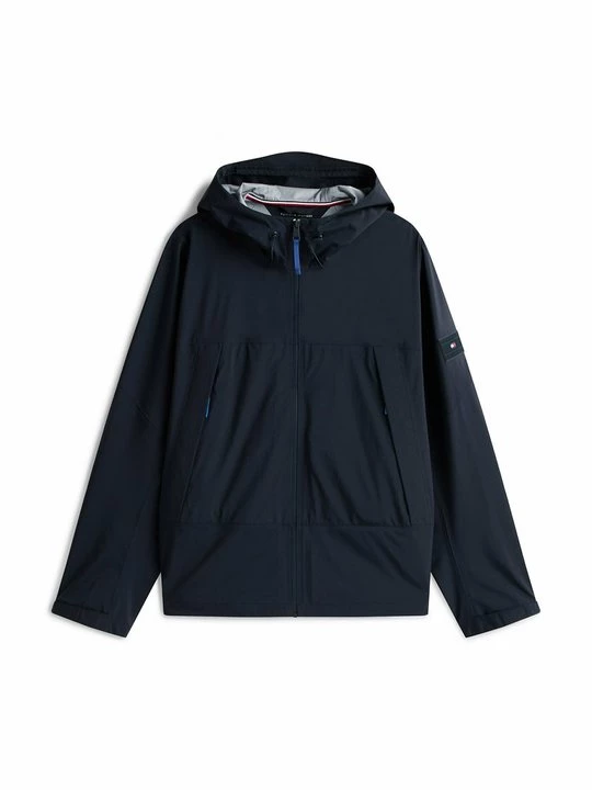 Obrázek produktu Vodotěsná bunda Tommy Hilfiger tmavě modrá