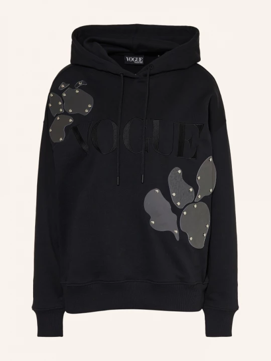 Obrázek produktu Vogue Collection Mikina S Cvočky černá / stříbrná