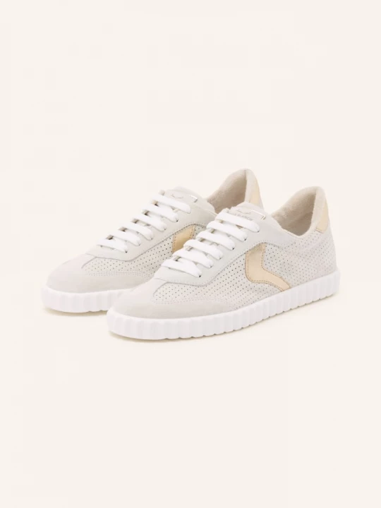Obrázek produktu Voile Blanche Sneakersy Ines světle šedá / zlatá