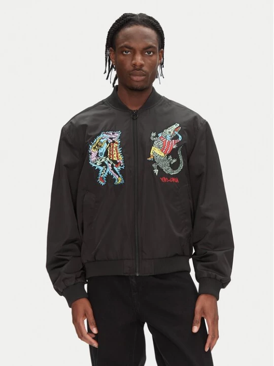 Obrázek produktu Volcom Bunda bomber Bob Mollema A1612500 Černá Boxy Fit