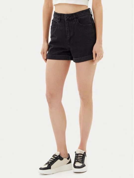 Obrázek produktu Volcom Džínové šortky Weelow B2012300 Černá Slim Fit