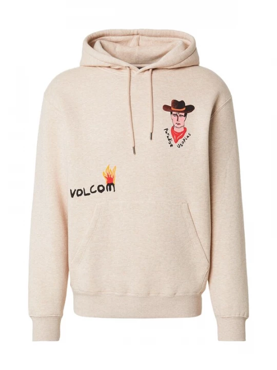 Obrázek produktu Volcom Mikina 'MICKEY MASON' béžový melír / oranžová / červená / černá