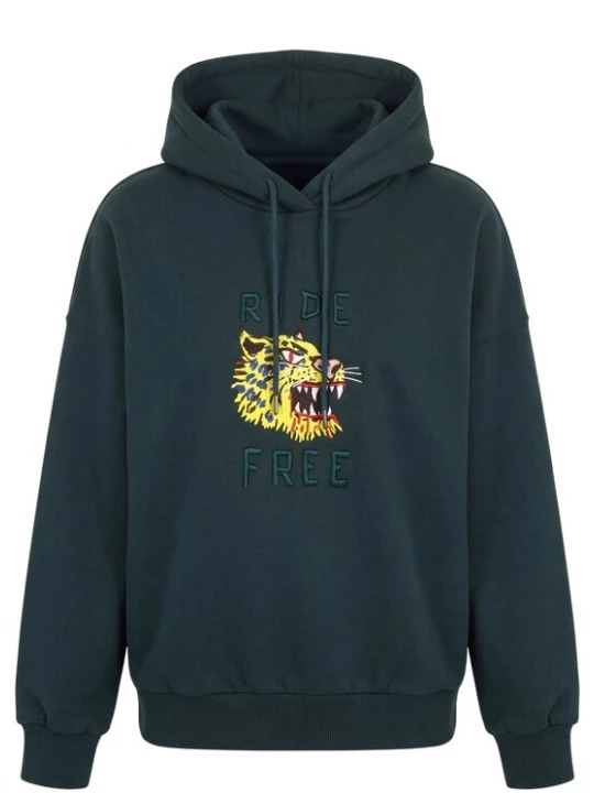 Obrázek produktu Volcom Mikina 'OZZY' hnědá / žlutá / smaragdová / červená