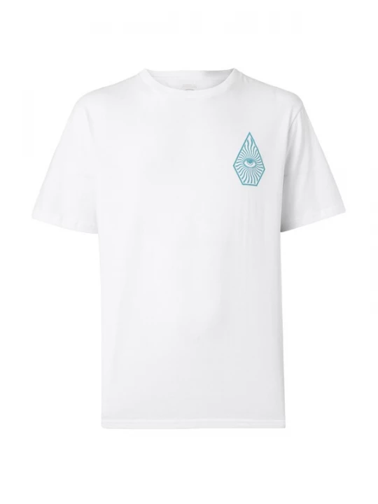 Obrázek produktu Volcom Tričko 'ALL SEEING' pastelová modrá / světlemodrá / růžová / bílá