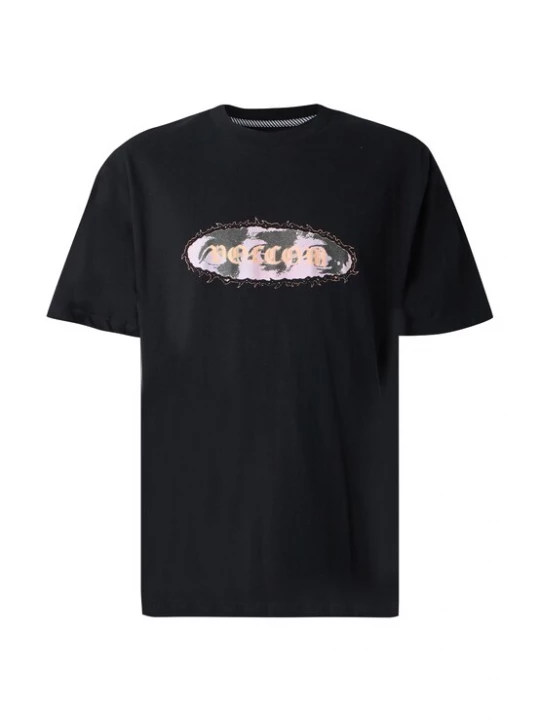 Obrázek produktu Volcom Tričko 'CLAIRVOYANCE' světle fialová / broskvová / černá / černý melír