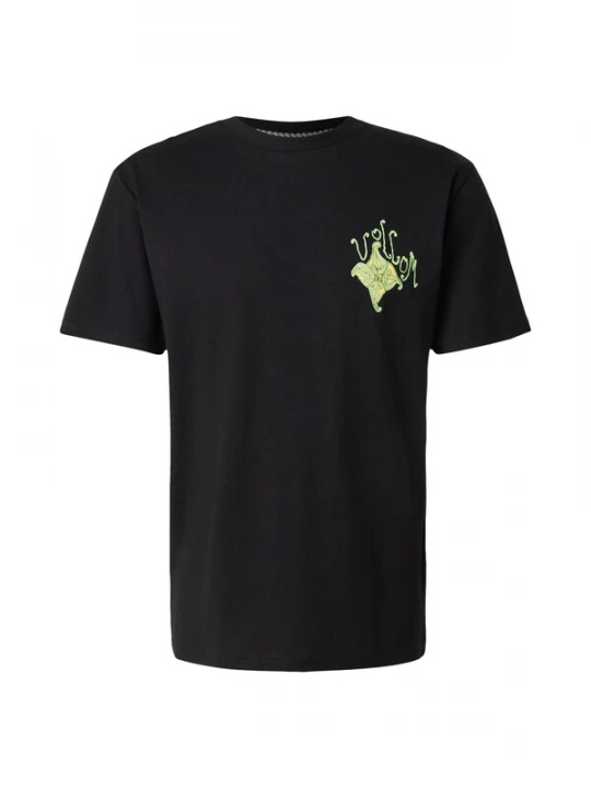 Obrázek produktu Volcom Tričko 'FISHYSTAR' světle žlutá / světle zelená / černá