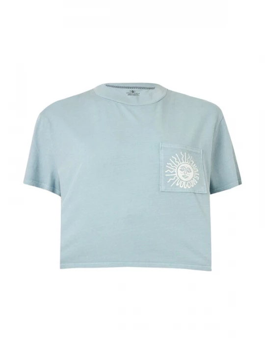 Obrázek produktu Volcom Tričko 'Pocket Dial' modrá / bílá
