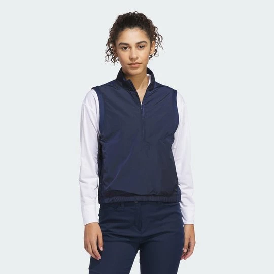 Obrázek produktu VOLNÁ VESTA BEYOND THE COURS CLIMAWARM S POLOVIČNÍM ZIPEM Adidas Collegiate Navy