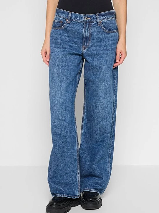 Obrázek produktu Volné džíny Abercrombie & Fitch modrá
