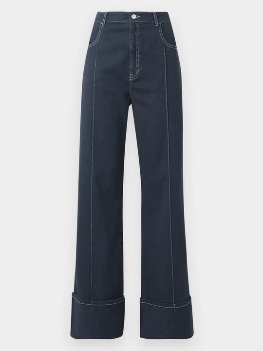 Obrázek produktu Volné džíny BAUM UND PFERDGARTEN tmavomodrý denim