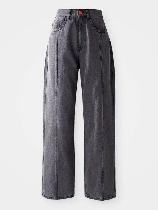 Obrázek produktu Volné džíny BeWider šedý denim
