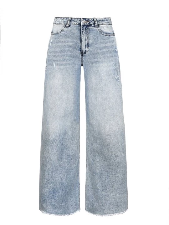 Obrázek produktu Volné džíny Even&Odd světlemodrý denim