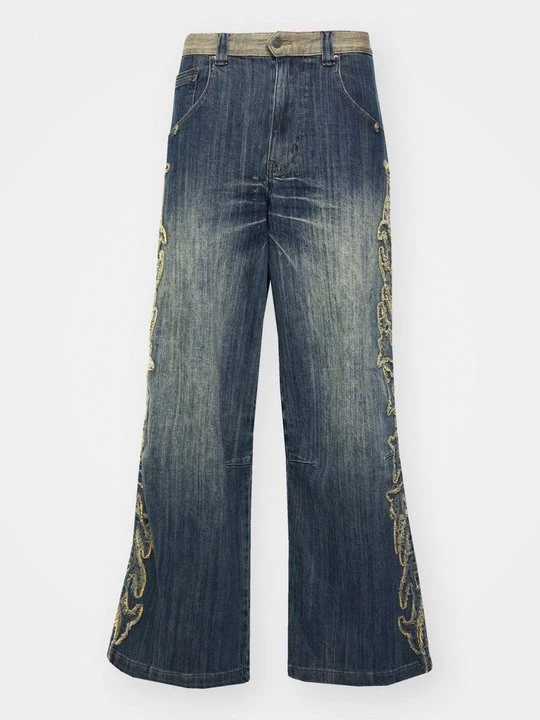 Obrázek produktu Volné džíny Jaded London modrý denim