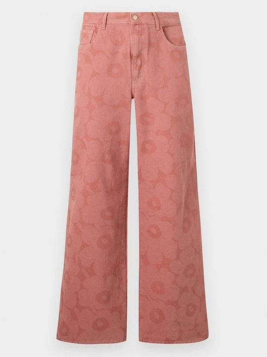 Obrázek produktu Volné džíny Marimekko melírovaná růžová