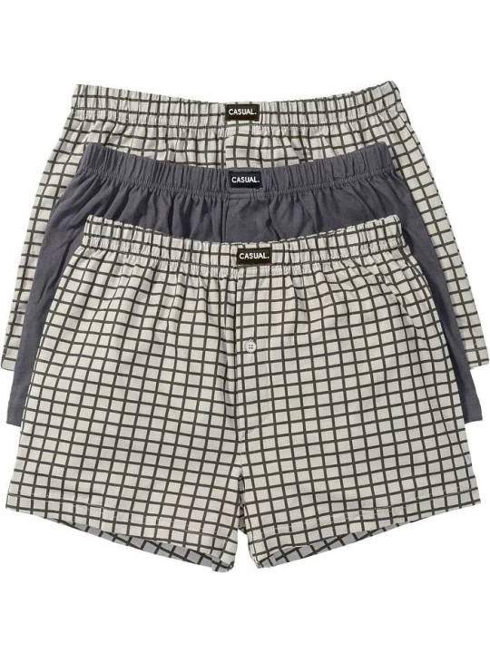 Obrázek produktu Volné žerzejové boxerky z bavlny (3 ks v balení) BonPrix