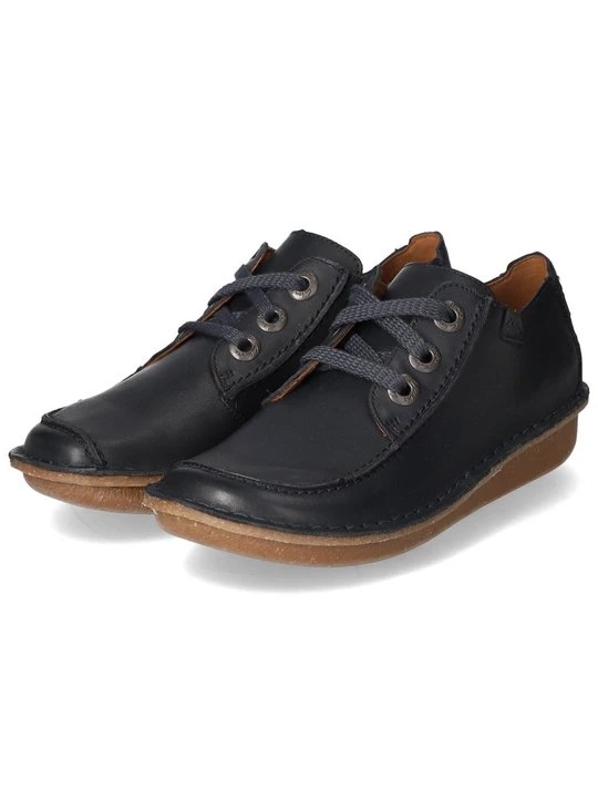Obrázek produktu Volnočasové šněrovací boty Clarks tmavě modrá