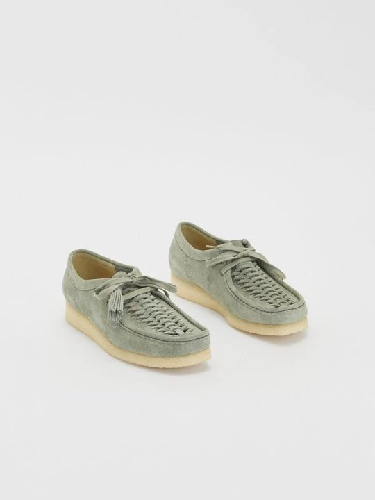 Obrázek produktu Volnočasové šněrovací boty Clarks světle zelená