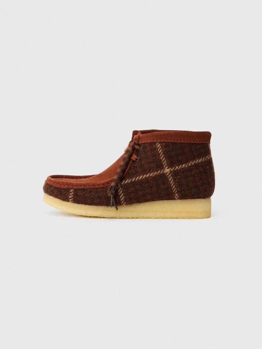 Obrázek produktu Volnočasové šněrovací boty Clarks tmavě červená