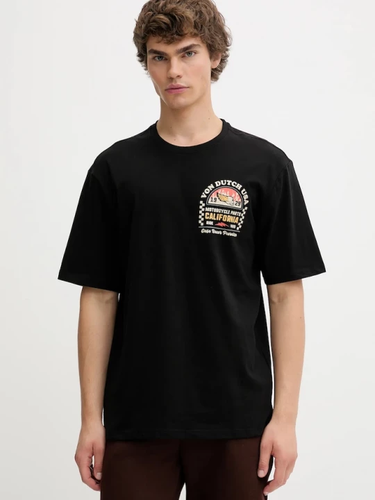 Obrázek produktu Von Dutch Bavlněné tričko Von Dutch černá