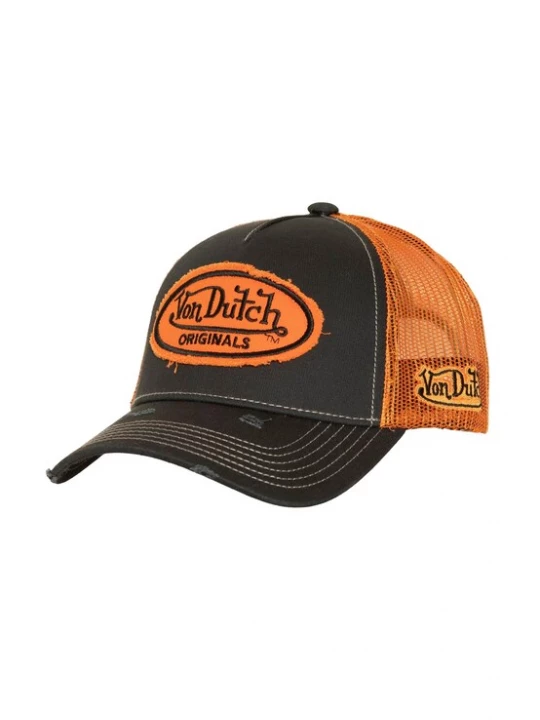 Obrázek produktu Von Dutch Originals Kšiltovka tmavě oranžová / černá