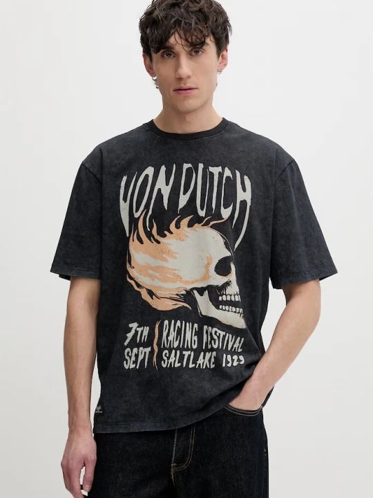 Obrázek produktu Von Dutch tričko pánské vlněné