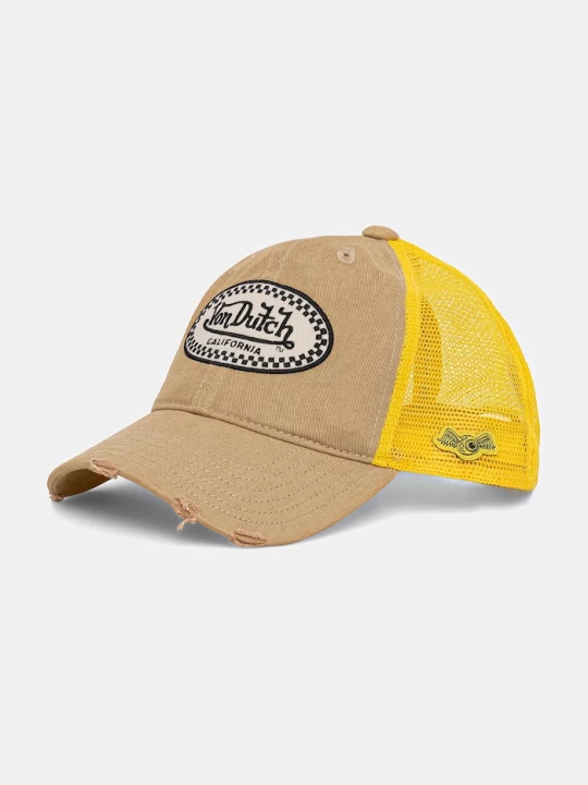 Obrázek produktu Von Dutch trucker čepice pánská žlutá
